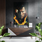 Dr. Strange Brushed Aluminum Dibond Wall Art.